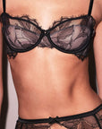 Sheer Lingerie Fleur du Mal Bras Sophia Lace Balconette Bra