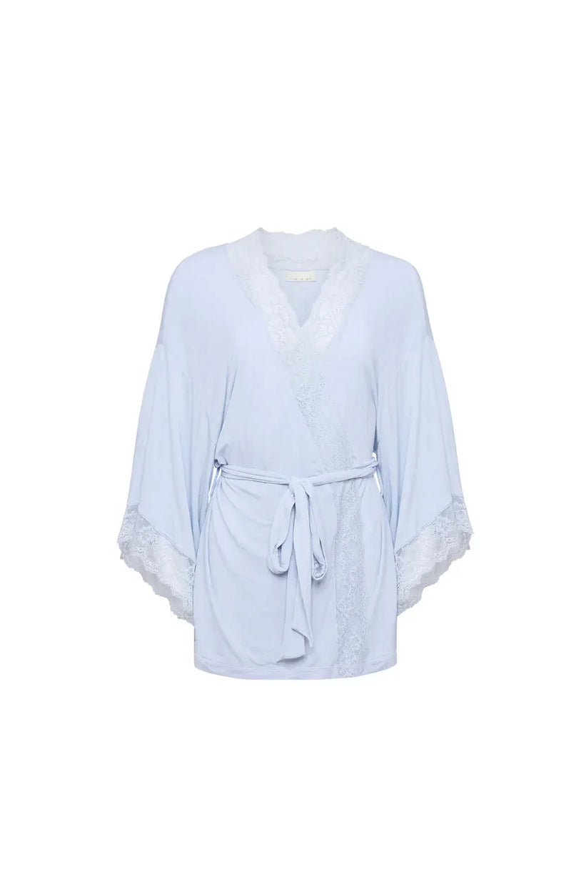 Sheer Lingerie Fleur Du Mal Loungewear Cashmere Butter Wrap Robe