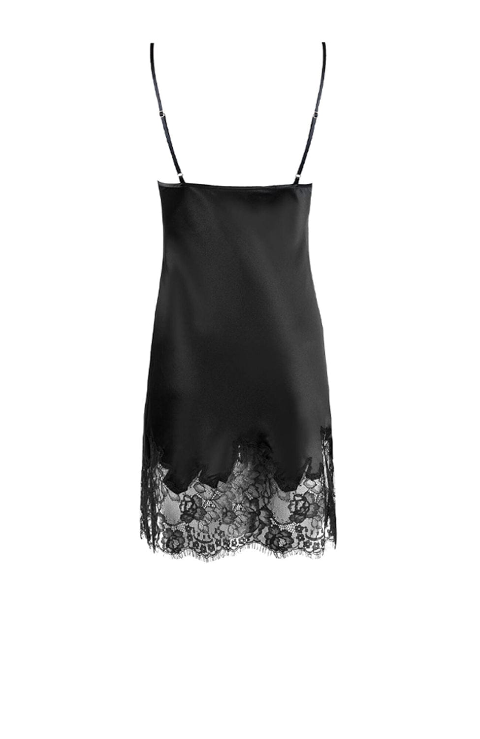Sheer Lingerie Fleur du Mal Loungewear Juliet Lace Apploque Mini Slip