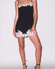 Sheer Lingerie Fleur Du Mal Loungewear Juliet Lace Button slip