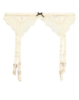 Sheer Lingerie Fleur du Mal Underwear Daffodil Dream / 2501 / 1 Bianca Lace Garter Belt