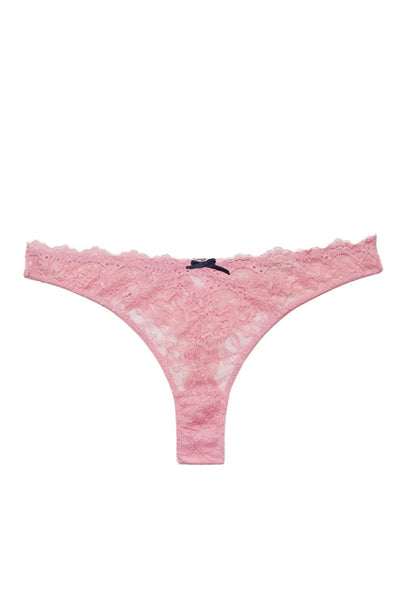 Sheer Lingerie Fleur Du Mal Underwear Bianca Lace Thong