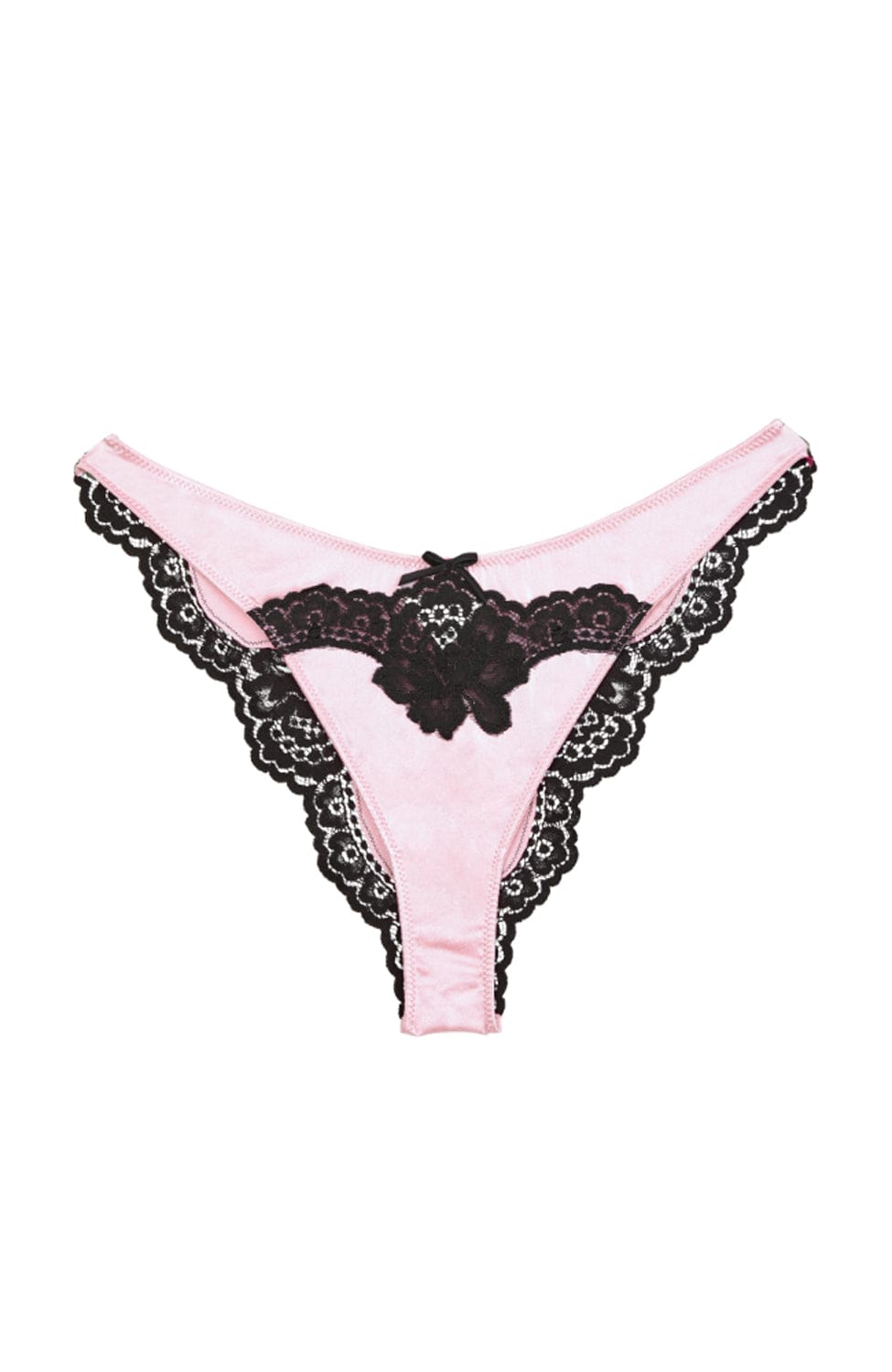 Sheer Lingerie Fleur du Mal Underwear Baby Rose / 2502 / 1 Eve Cheeky