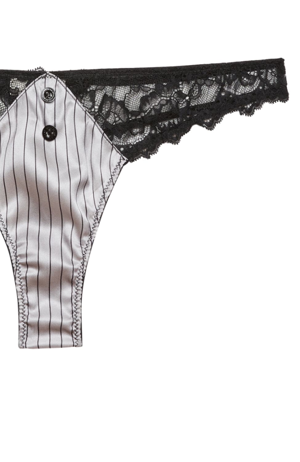 Sheer Lingerie Fleur du Mal Underwear Executive Thong