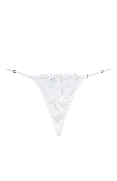 Sheer Lingerie Fleur du Mal Underwear Frankie Lace G-string