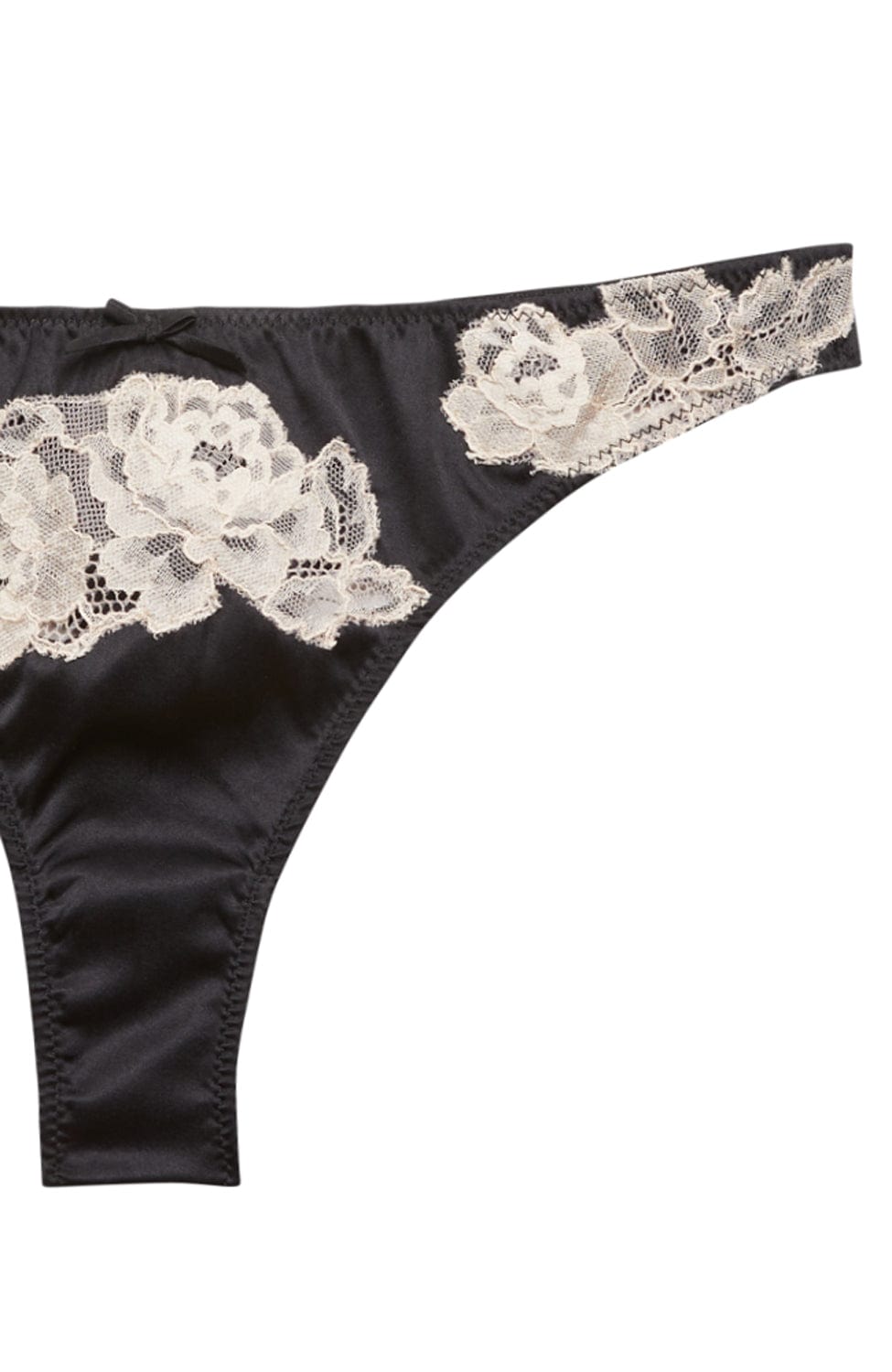 Sheer Lingerie Fleur du Mal Underwear Juliet Lace Thong