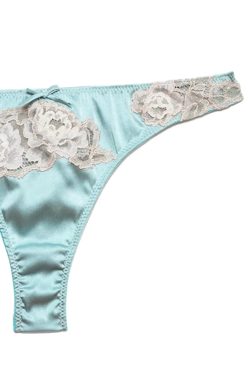 Juliet Lace Demi Bra and Thong Set-Lingerie Sets-Fleur Du Mal-SHEER, SHEER, Luxury lingerie brand, Luxury lingerie Hong Kong, Designer lingerie HK, Designer lingerie online, International luxury lingerie, Luxury lingerie gift ideas, buy lingerie online, Designer lingerie global delivery, Luxury lingerie shipping to Australia, Luxury lingerie shipping to Singapore