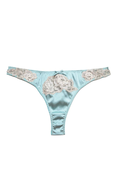 Sheer Lingerie Fleur Du Mal Underwear Juliet Lace Thong