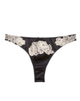 Sheer Lingerie Fleur du Mal Underwear Black / 1 Juliet Lace Thong