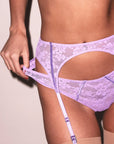 Sheer Lingerie Fleur du Mal Underwear Le Stretch Lace Cheeky