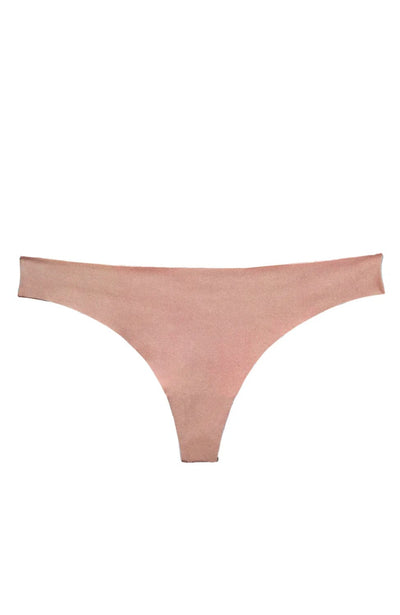 Sheer Lingerie Fleur du Mal Underwear Tan / 1001 / 0 Le Stretch Micro Thong