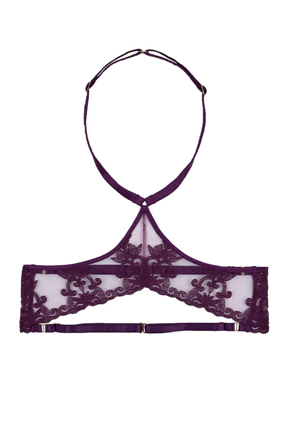 Sheer Lingerie Fleur Of England Bodywear Amethyst / O/S Cecilia Harness