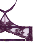 Sheer Lingerie Fleur Of England Bodywear Amethyst / O/S Cecilia Harness