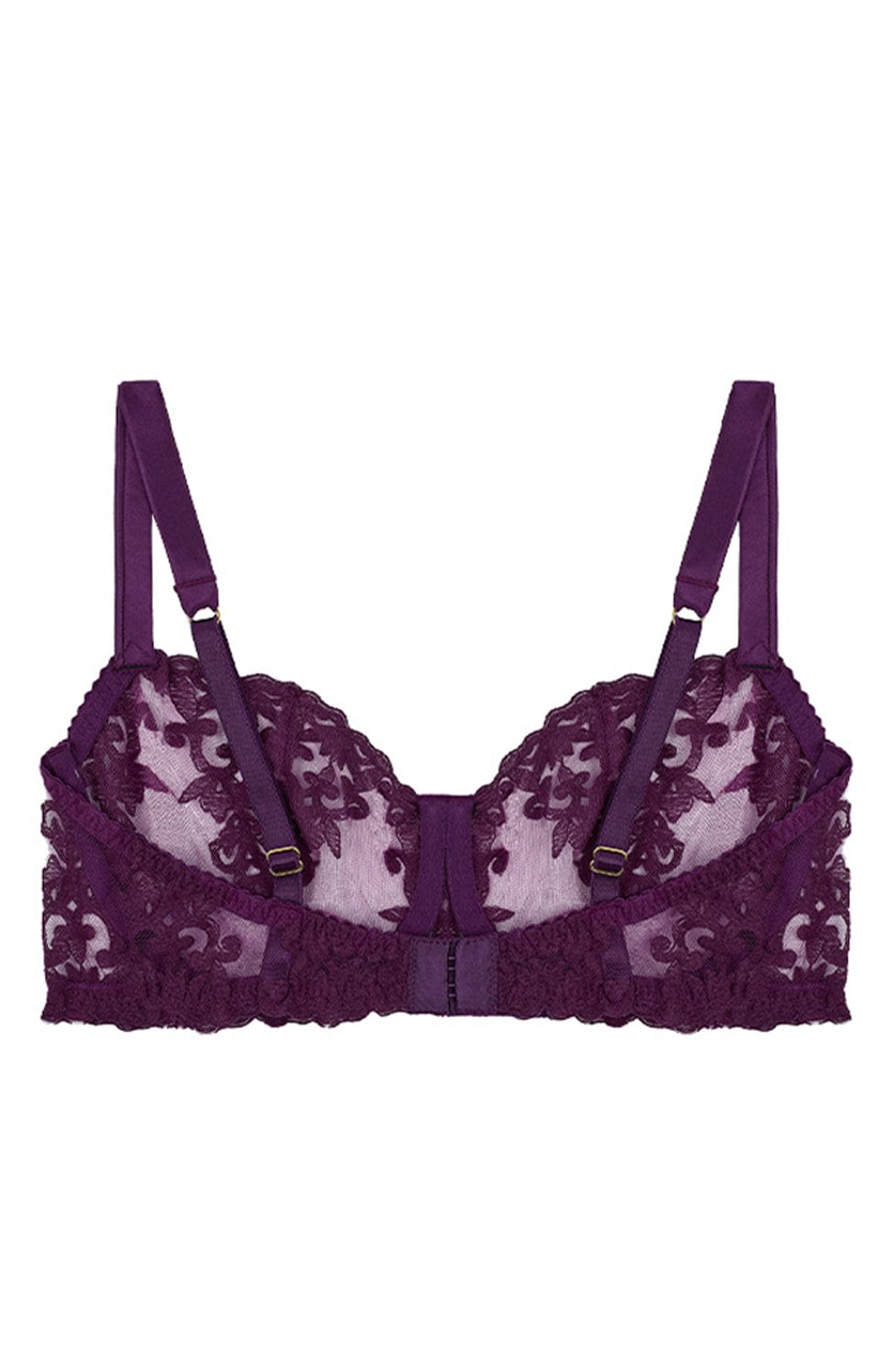 Sheer Lingerie Fleur Of England Bras Cecilia Balcony Bra