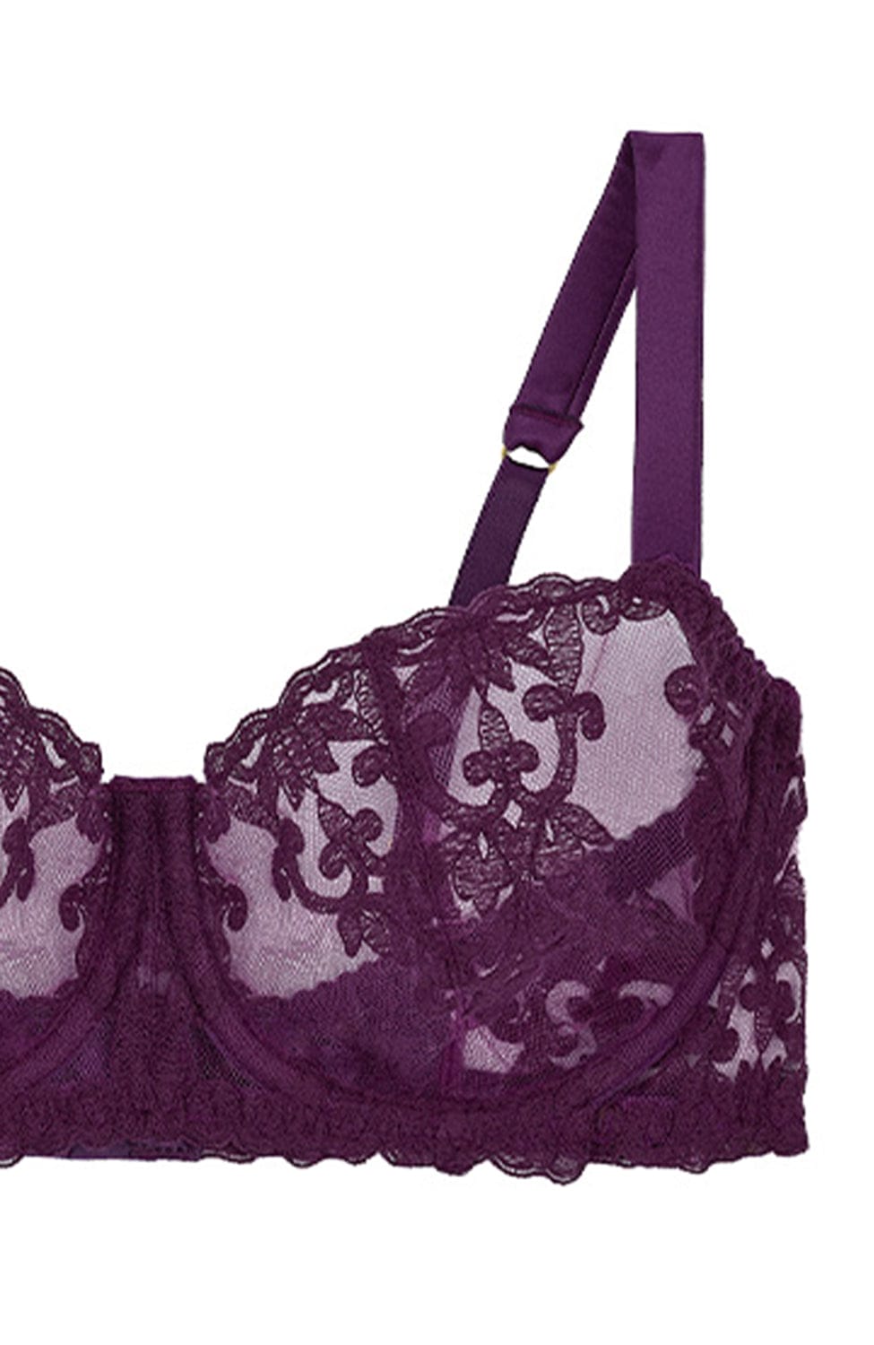 Sheer Lingerie Fleur Of England Bras Cecilia Balcony Bra