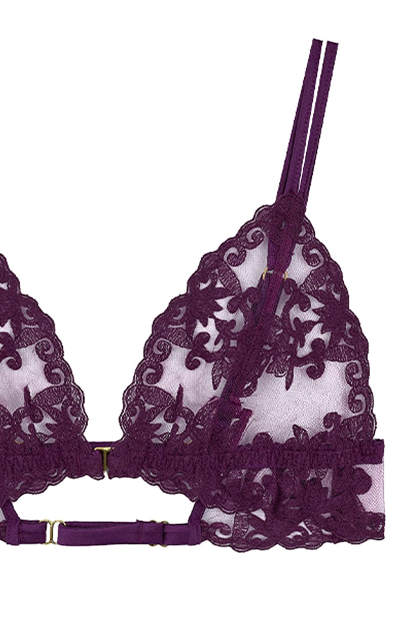 Cecilia Boudoir Bra-Bras-Fleur Of England-SHEER, SHEER, Luxury lingerie brand, Luxury lingerie Hong Kong, Designer lingerie HK, Designer lingerie online, International luxury lingerie, Luxury lingerie gift ideas, buy lingerie online, Designer lingerie global delivery, Luxury lingerie shipping to Australia, Luxury lingerie shipping to Singapore