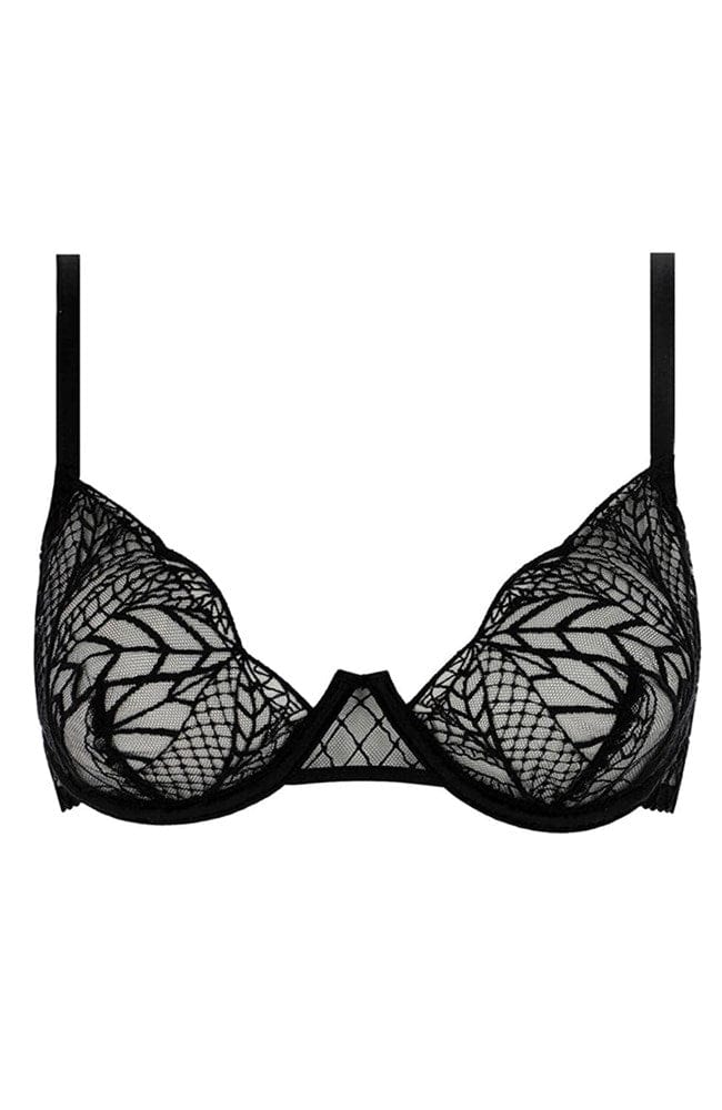 Sheer Lingerie Fleur of England Bras Roxy Demi Bra