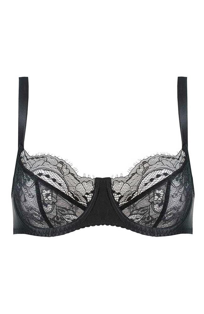 Sheer Lingerie Fleur of England Bras Black / 1001 / 38A Signature Lace Balcony Bra
