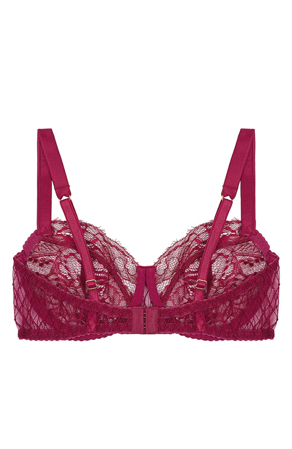 Sheer Lingerie Fleur Of England Bras Simone Balcony Bra