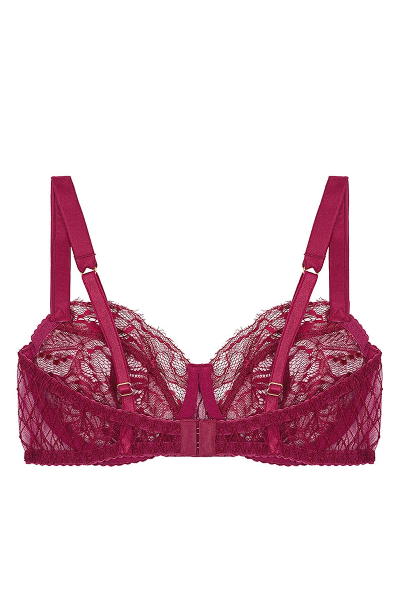 Simone Balcony Bra-Bras-Fleur Of England-SHEER, SHEER, Luxury lingerie brand, Luxury lingerie Hong Kong, Designer lingerie HK, Designer lingerie online, International luxury lingerie, Luxury lingerie gift ideas, buy lingerie online, Designer lingerie global delivery, Luxury lingerie shipping to Australia, Luxury lingerie shipping to Singapore
