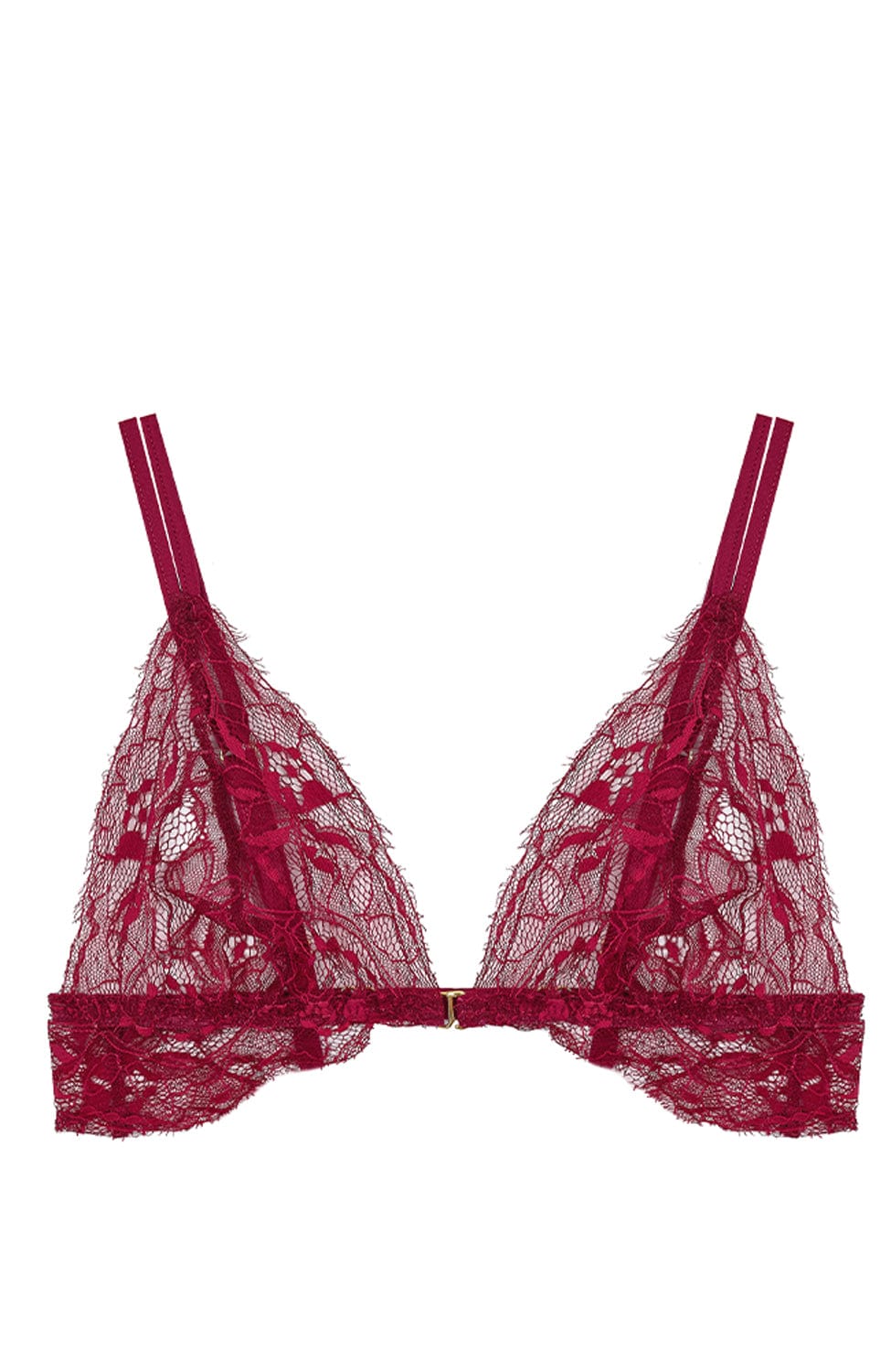 Sheer Lingerie Fleur Of England Bras Red / 2502 / S Simone Boudoir Bra