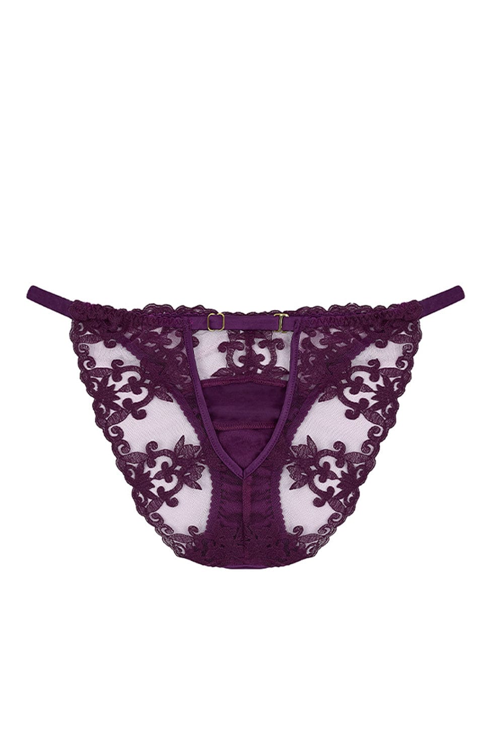 Sheer Lingerie Fleur Of England Underwear Cecilia Ouvert Brief