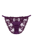 Sheer Lingerie Fleur Of England Underwear Amethyst / XS Cecilia Ouvert Brief
