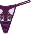 Sheer Lingerie Fleur Of England Underwear Cecilia Strap Thong