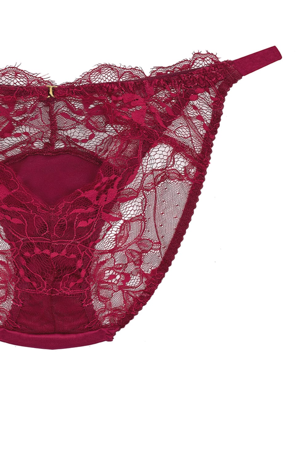 Sheer Lingerie Fleur Of England Underwear Simone Ouvert Brief