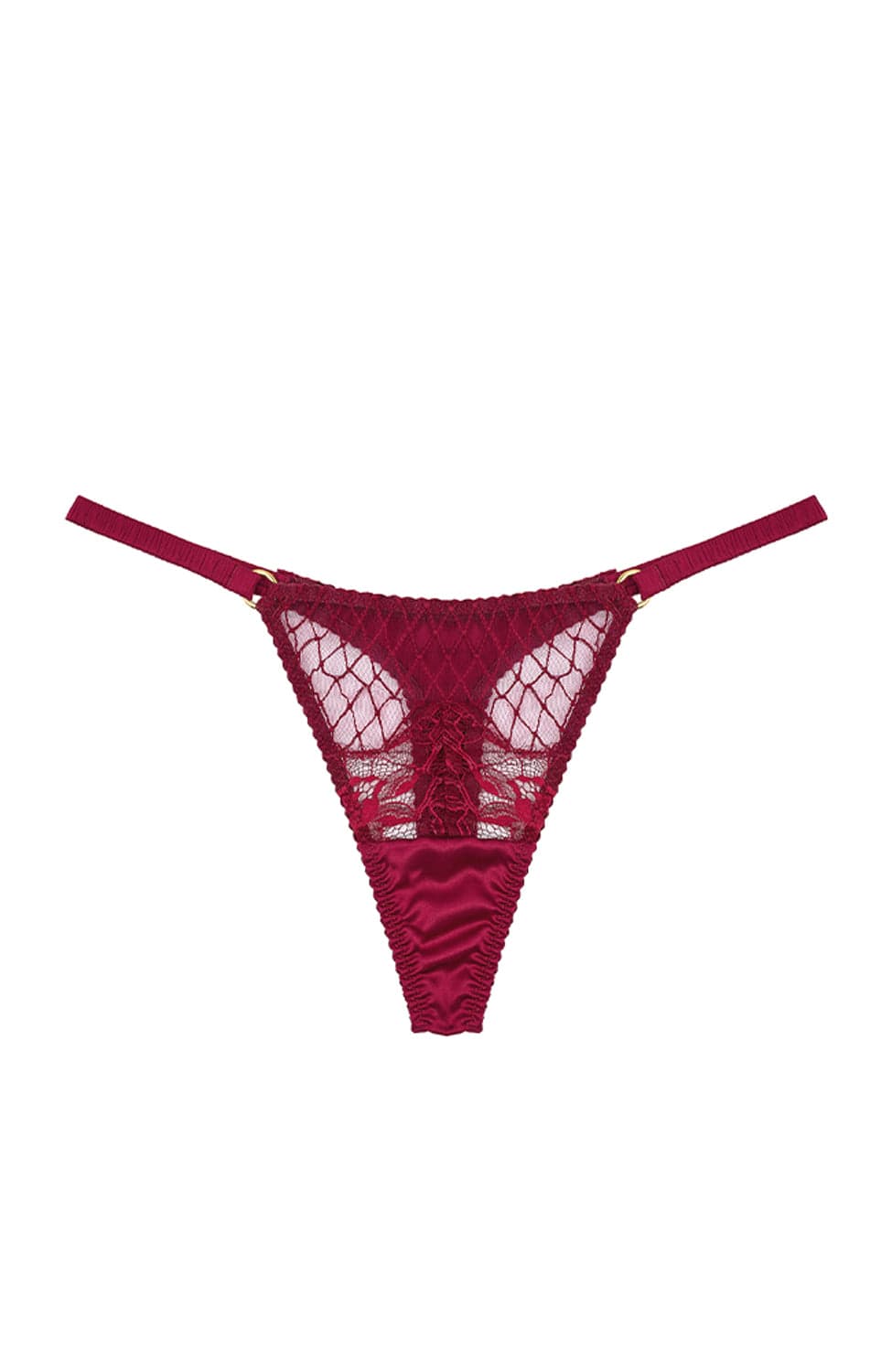 Sheer Lingerie Fleur Of England Underwear Red / 2502 / XS Simone Thong
