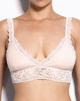 Sheer Lingerie Hanky Panky Bras Organic Cotton Padded Bralette