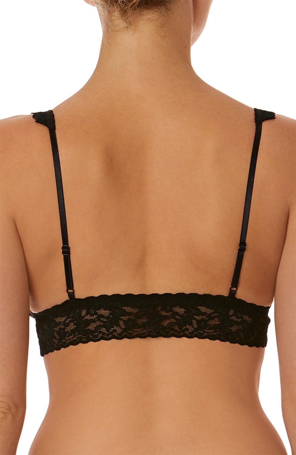 Sheer Lingerie Hanky Panky Bras Signature Lace Padded Crossover Bralette