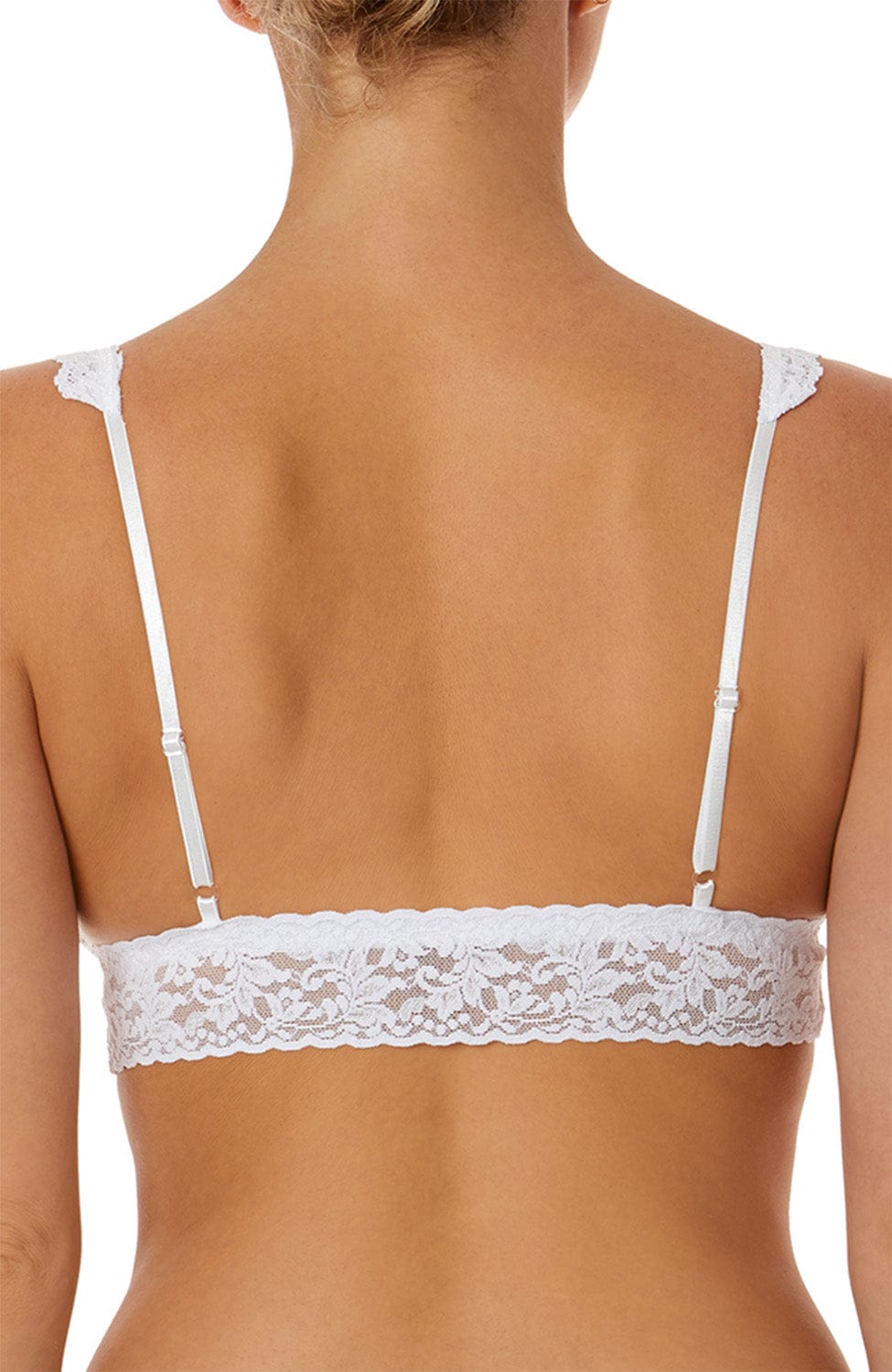 Sheer Lingerie Hanky Panky Bras Signature Lace Padded Crossover Bralette