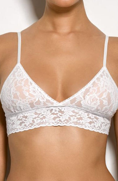 Signature Lace Padded Triangle Bralette-Bras-Hanky Panky-SHEER, SHEER, Luxury lingerie brand, Luxury lingerie Hong Kong, Designer lingerie HK, Designer lingerie online, International luxury lingerie, Luxury lingerie gift ideas, buy lingerie online, Designer lingerie global delivery, Luxury lingerie shipping to Australia, Luxury lingerie shipping to Singapore