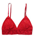 Sheer Lingerie Hanky Panky Bras Red / 1002 / XS Signature Lace Padded Triangle Bralette
