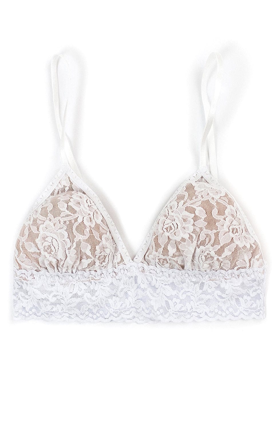 Sheer Lingerie Hanky Panky Bras White / 1001 / XS Signature Lace Padded Triangle Bralette