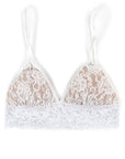 Sheer Lingerie Hanky Panky Bras White / 1001 / XS Signature Lace Padded Triangle Bralette