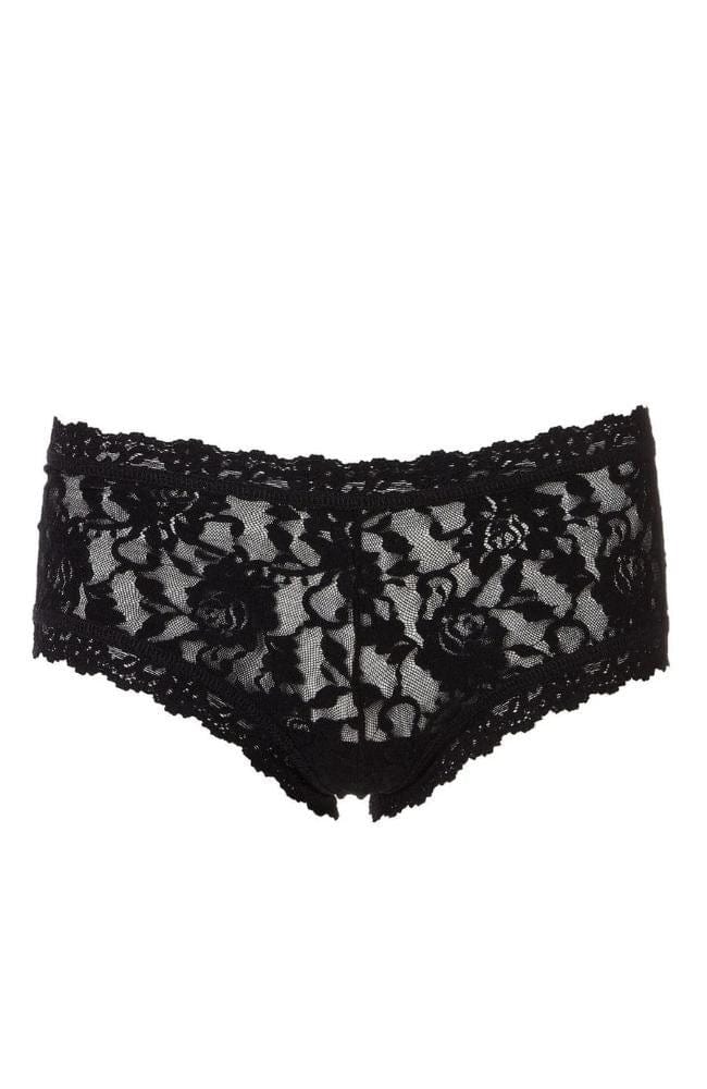 Sheer Lingerie Hanky Panky Underwear Signature Lace Boyshort 3 Pack