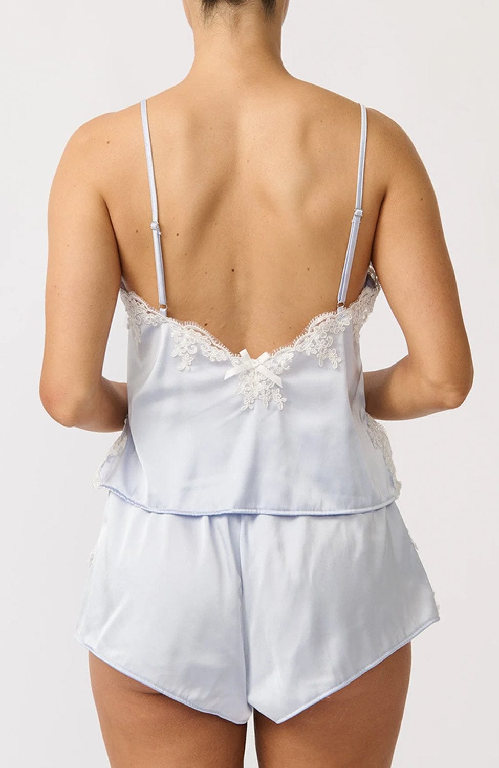 Sheer Lingerie Kat The Label Loungewear Jean Camisole & Shorts Set