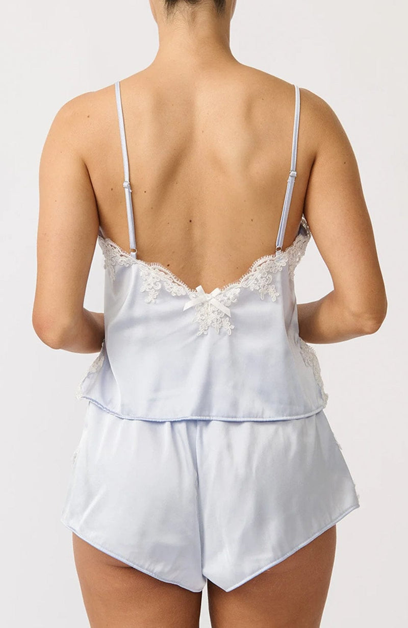 Jean Camisole & Shorts Set-Loungewear-Kat The Label-SHEER, SHEER, Luxury lingerie brand, Luxury lingerie Hong Kong, Designer lingerie HK, Designer lingerie online, International luxury lingerie, Luxury lingerie gift ideas, buy lingerie online, Designer lingerie global delivery, Luxury lingerie shipping to Australia, Luxury lingerie shipping to Singapore