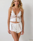 Sheer Lingerie Kat The Label Loungewear Lucille Camisole and Shorts Set