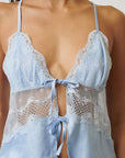 Sheer Lingerie Kat The Label Loungewear Lucille Camisole and Shorts Set