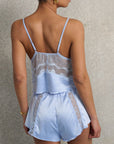 Sheer Lingerie Kat The Label Loungewear Lucille Camisole and Shorts Set