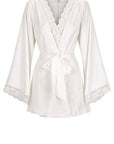 Sheer Lingerie Kat The Label Loungewear Ivory / XS/S Sidney Robe