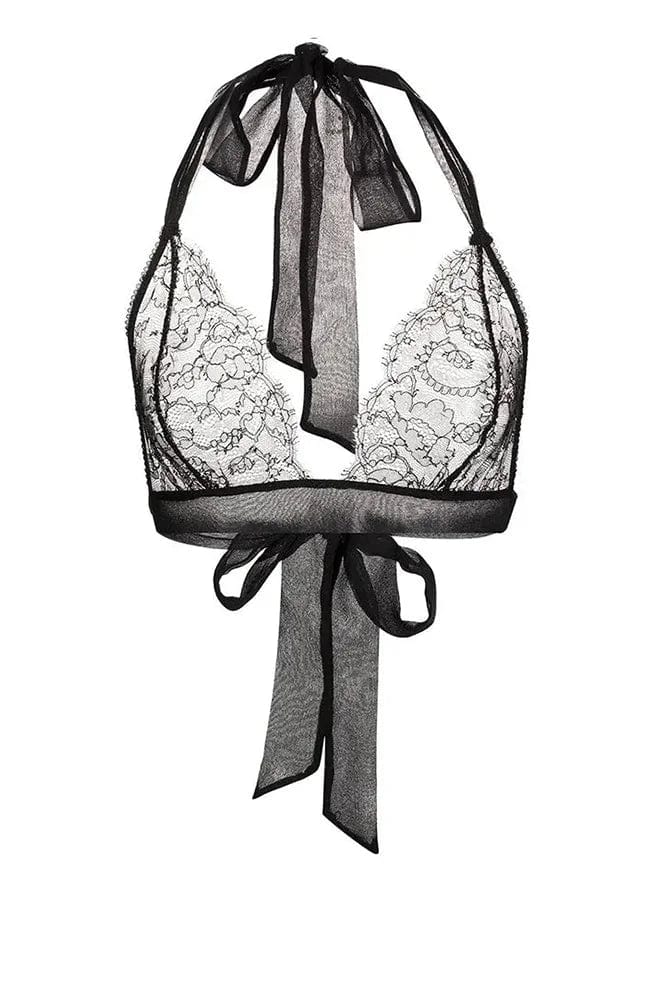 Sheer Lingerie Kiki de Montparnasse Bras Black / 9001 / XS Cadeau Tie Soft Bra