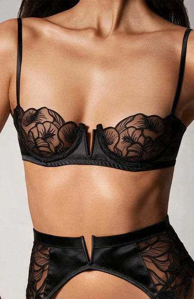 Sheer Lingerie Kiki de Montparnasse Bras Calla Balconette Bra