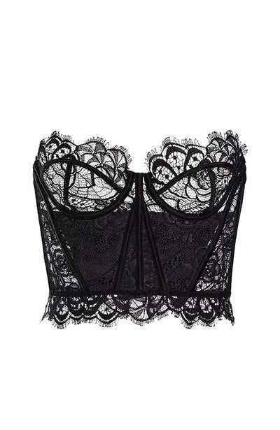 Sheer Lingerie Kiki de Montparnasse Bras Black / 9001 / XS Coquette Bustier