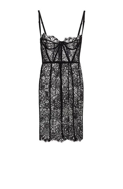 Sheer Lingerie Kiki de Montparnasse Loungewear Black / XS Coquette Dress