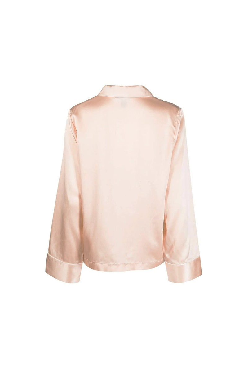 Kiki Silk Lounge Top-Loungewear-Kiki de Montparnasse-SHEER, SHEER, Luxury lingerie brand, Luxury lingerie Hong Kong, Designer lingerie HK, Designer lingerie online, International luxury lingerie, Luxury lingerie gift ideas, buy lingerie online, Designer lingerie global delivery, Luxury lingerie shipping to Australia, Luxury lingerie shipping to Singapore