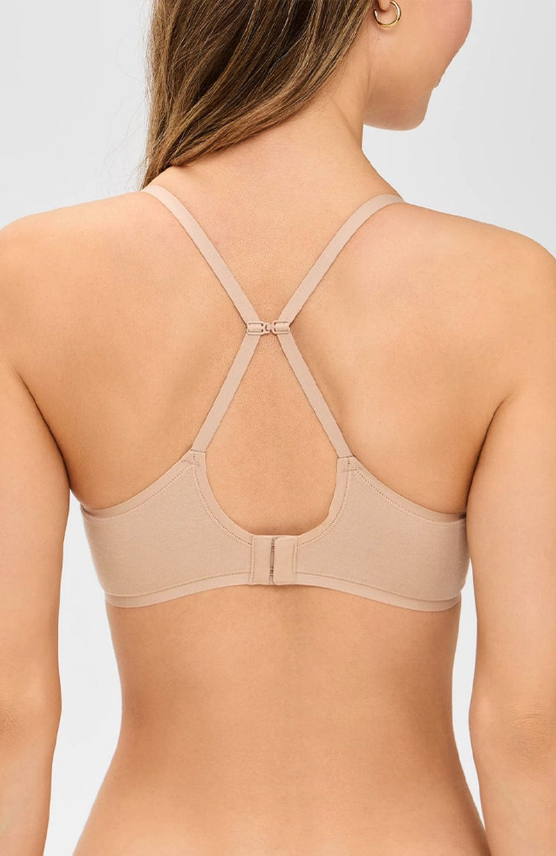 Bliss Cotton Convertible T-Shirt Bra-Bras-Natori-SHEER, SHEER, Luxury lingerie brand, Luxury lingerie Hong Kong, Designer lingerie HK, Designer lingerie online, International luxury lingerie, Luxury lingerie gift ideas, buy lingerie online, Designer lingerie global delivery, Luxury lingerie shipping to Australia, Luxury lingerie shipping to Singapore